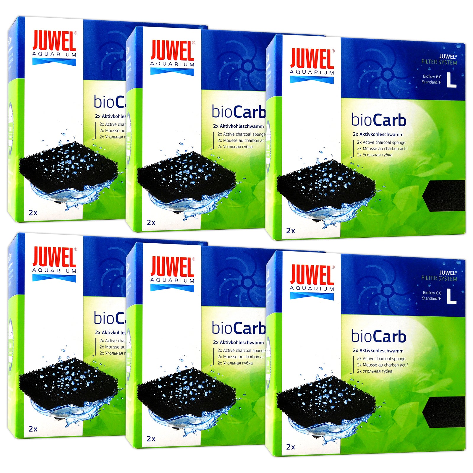 Juwel bioCarb L (Standard / Bioflow 6.0) Carbon x6