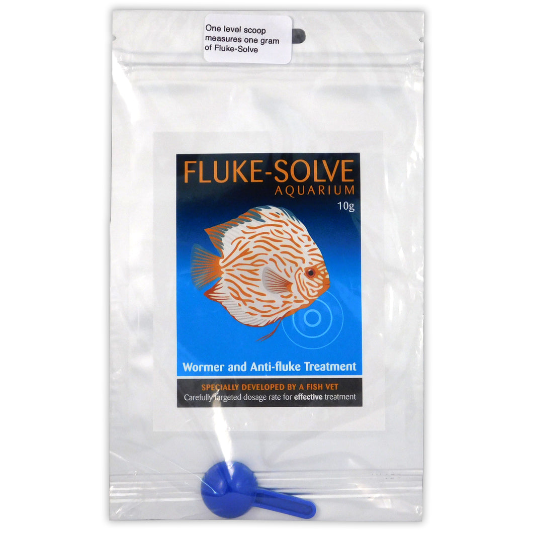 Vetark Fluke-Solve Aquarium Wormer & Fluke Treatment 10g