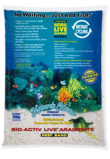 Nature's Ocean Live Sand - 20lb