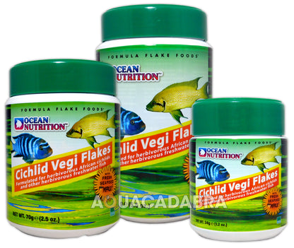 Ocean Nutrition Cichlid Vegi Flakes