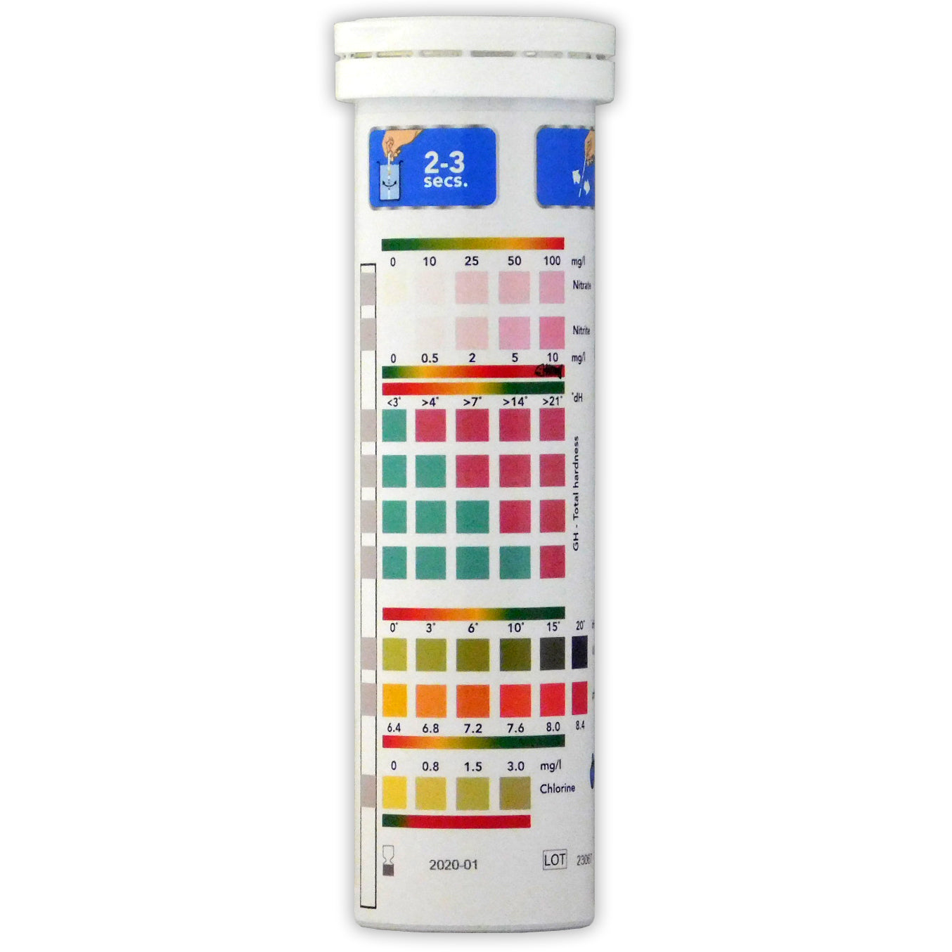 Colombo Quicktest 6-in-1 Pond Test Strips (x50)