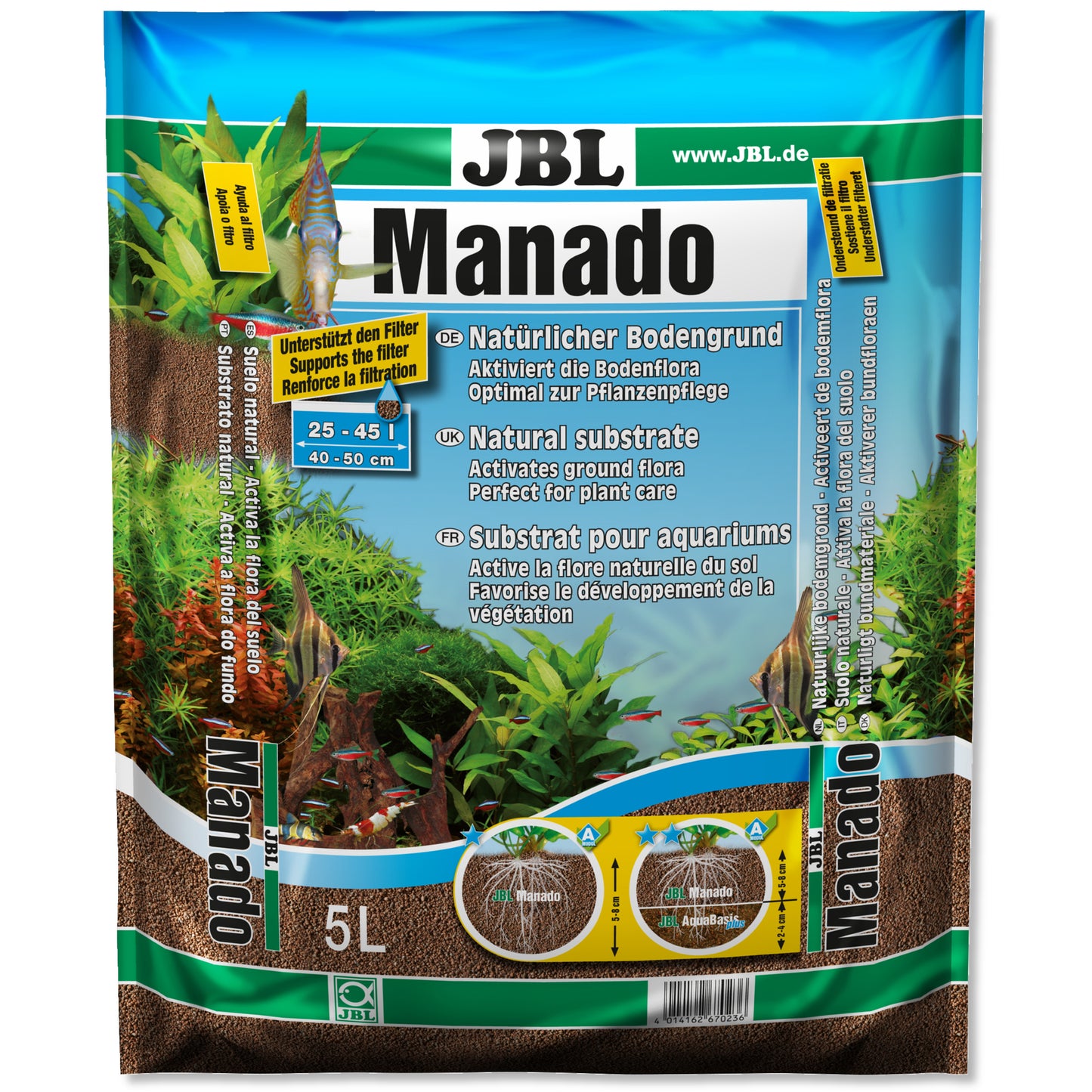 JBL Manado Natural Substrate