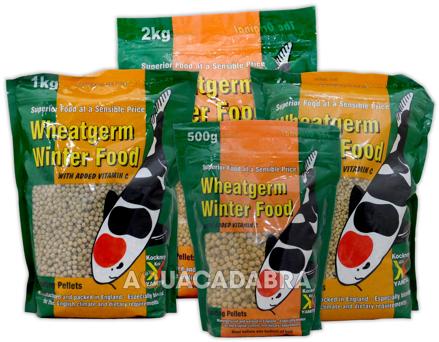 Kockney Koi Wheatgerm 3mm Floating Pellets