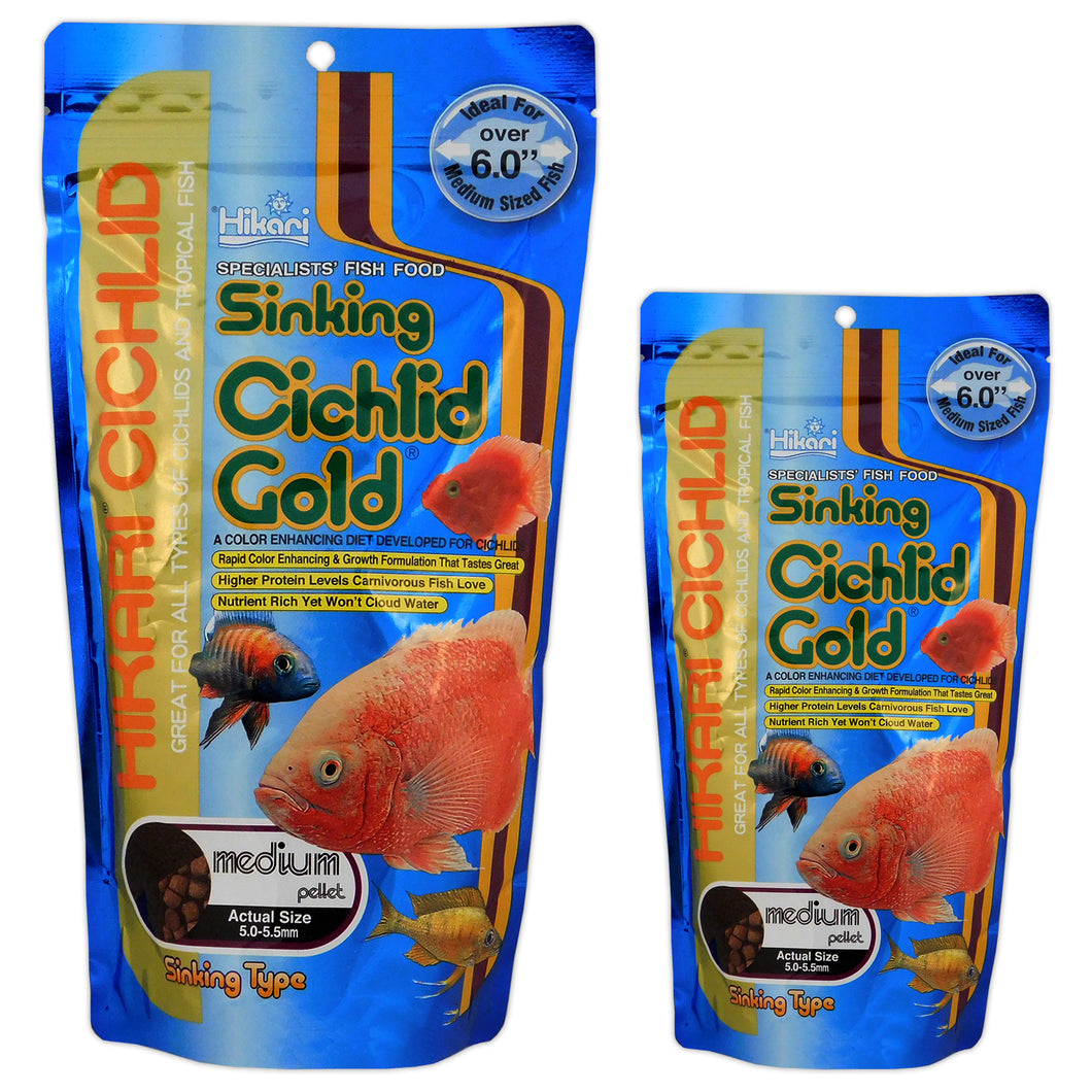 Hikari Cichlid Gold Sinking Medium Pellets