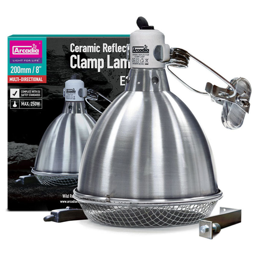 Arcadia Reflector Clamp Lamp 20cm (7.9