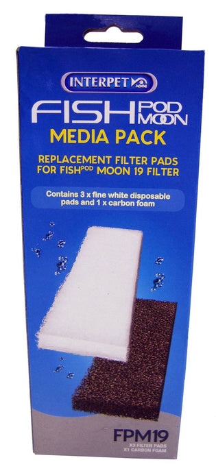 Interpet Fish Pod Box Moon Media Pack - FPM19