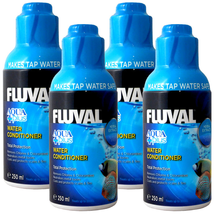 Fluval Aqua Plus Water Conditioner 1L (250ml x 4)