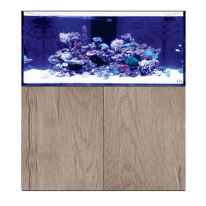 D-D Aqua-Pro Reef 1200 Tank & Cabinet (Natural Oak)