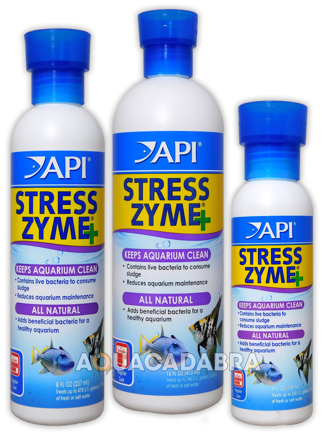 CULTIVO DE BACTERIAS PARA ACUARIOS STRESS ZYME+ API 237ML