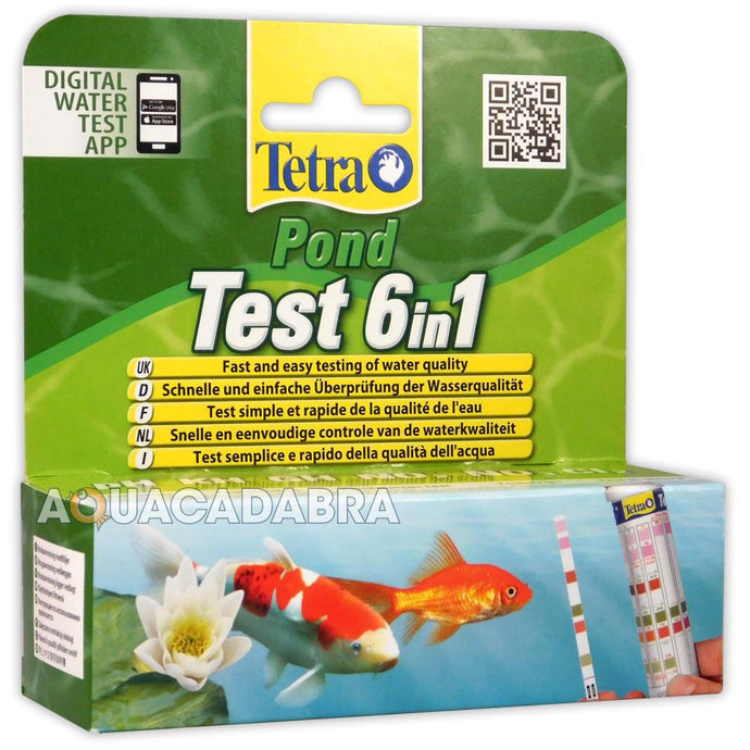 Tetra Pond 6 in 1 Test Strips - T6912
