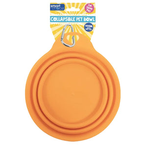 Summer Collapsible Pet Bowl with Clip 