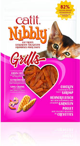 Catit Nibbly Jerky/Wraps/Grills Cat Treats