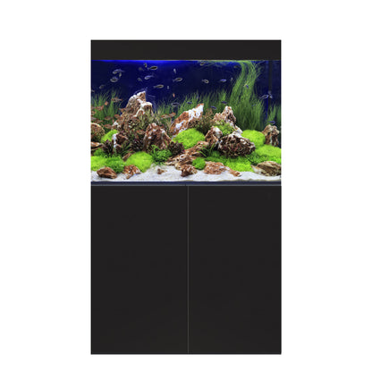 D-D Aqua-Pro Freshwater 900 Tank & Cabinet (Satin Black)