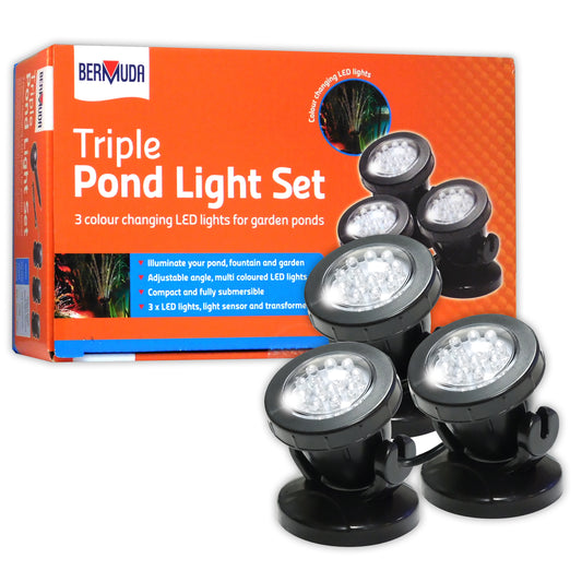 Bermuda LED Spotlight Set (3 Lights)