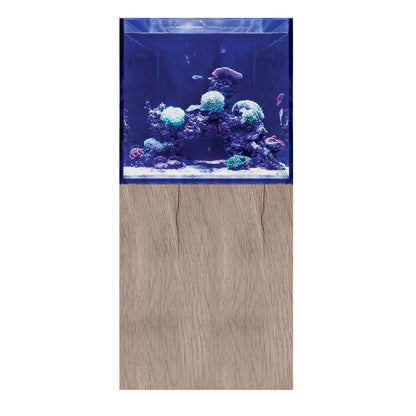 D-D Aqua-Pro Reef 600 CUBE Tank & Cabinet (Natural Oak)