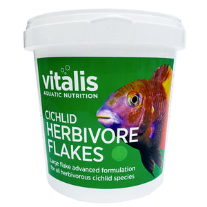 Vitalis Cichlid Herbivore Flakes