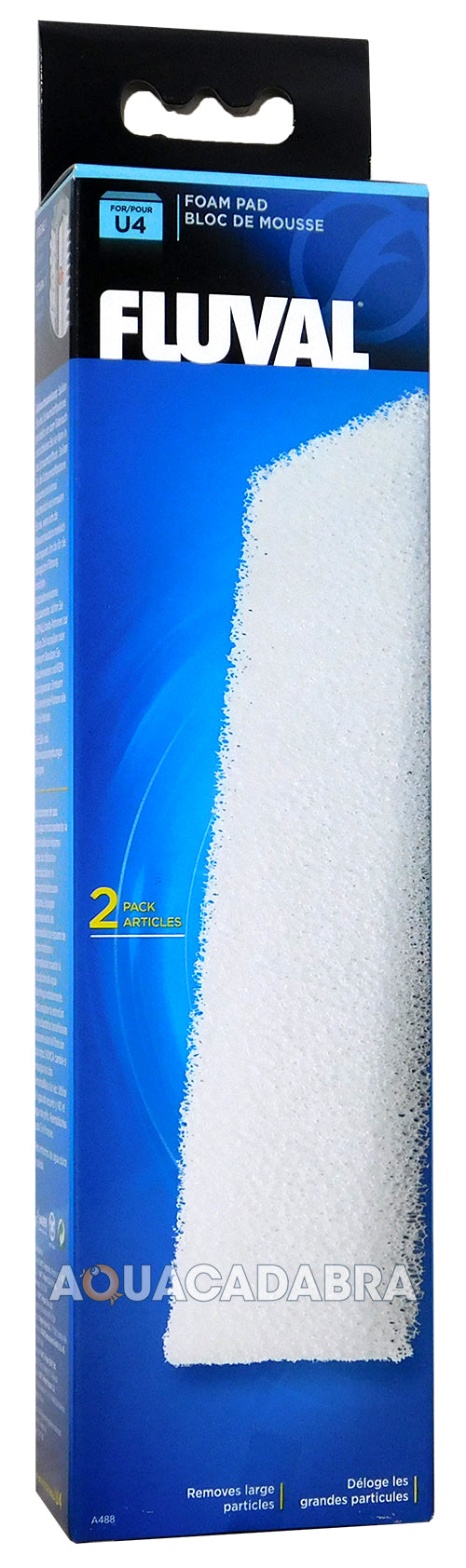 Fluval U4 Filter Foam Pad (x 2) - A488