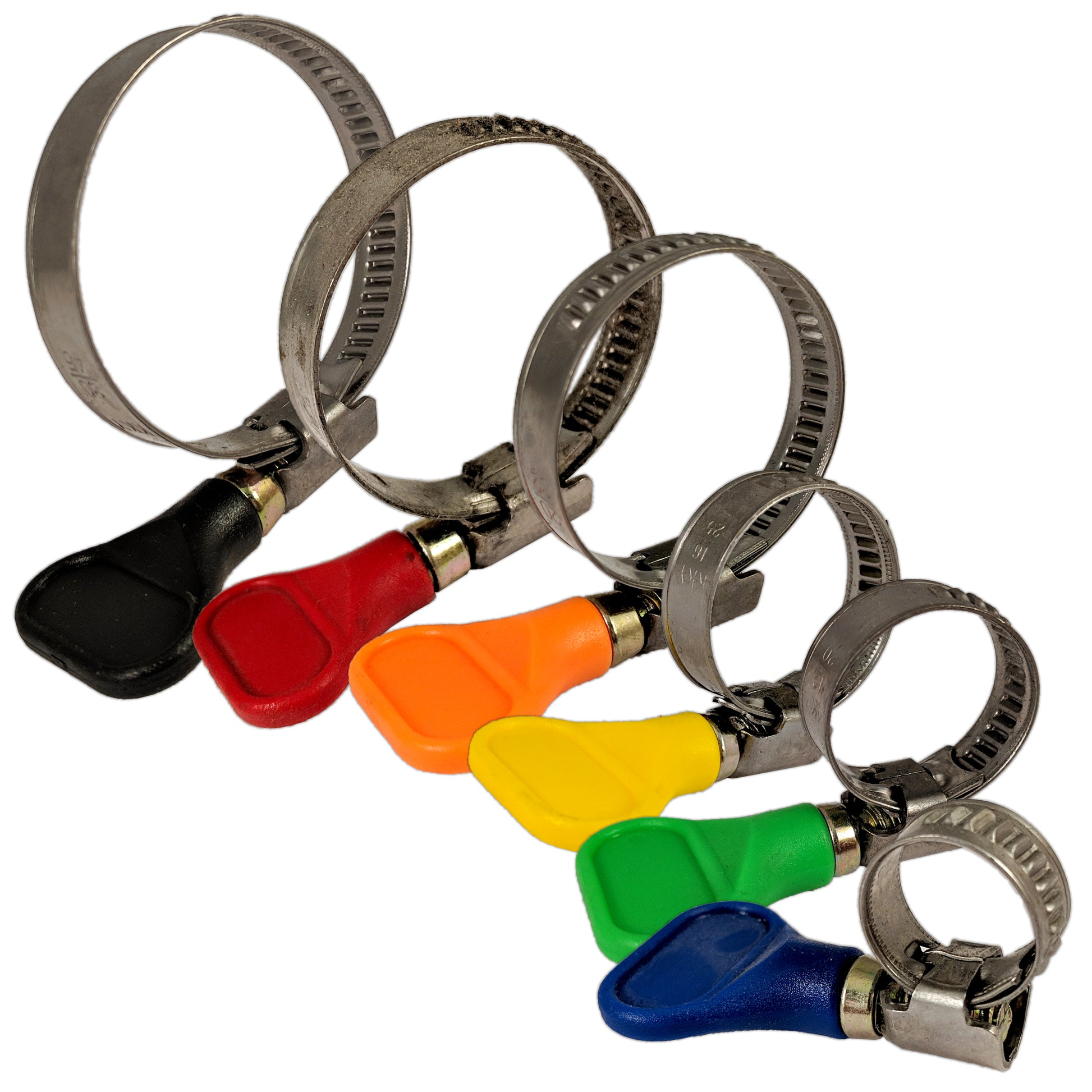 Kockney Koi Band Jubilee Hose Clamps (Pairs)