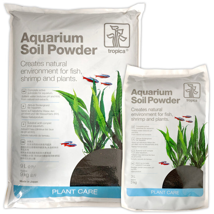 3 kg Aquarium Black Soil for Fish Tank Plants, Aqua Soil for Fish