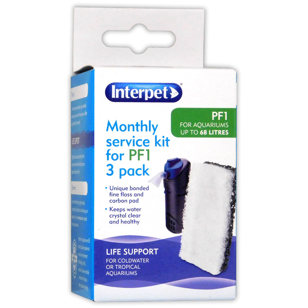 Interpet PF1 Monthly Service Kit