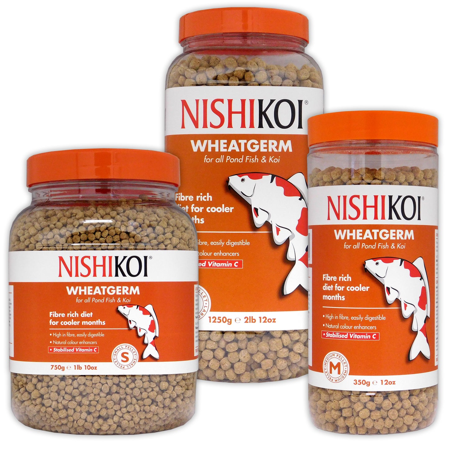 Nishikoi Wheatgerm - Large Pellets