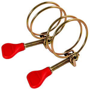 Kockney Koi Double Wire Hose Clamps (Pairs)
