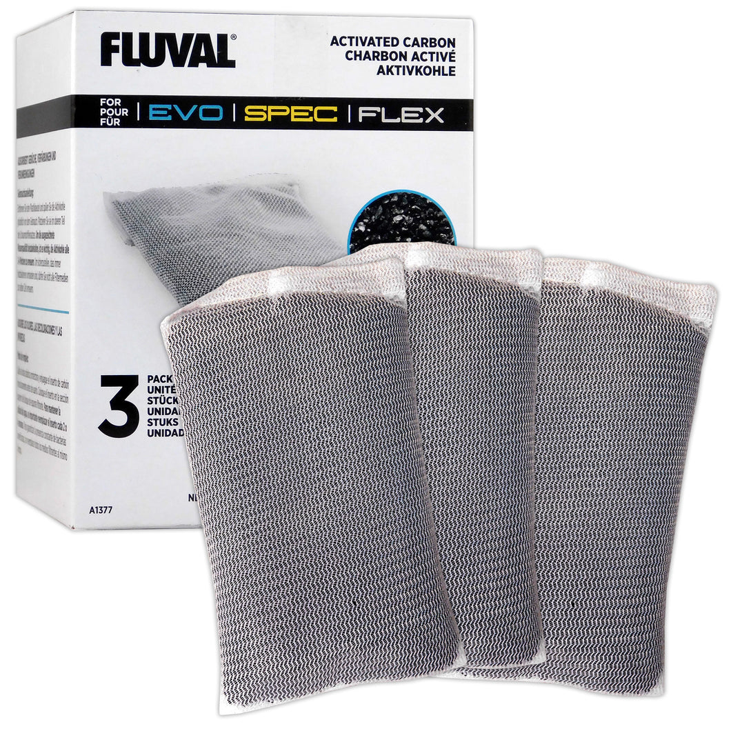 Fluval Spec Replacement Carbon (3 bags) - A1377