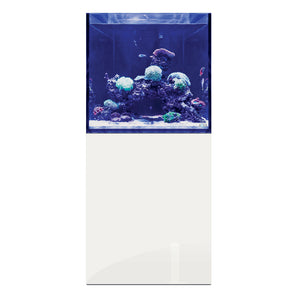D-D Aqua-Pro Reef 600 CUBE Tank & Cabinet (Gloss White)
