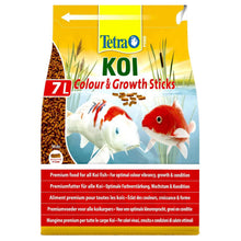 Tetra Pond Koi Sticks Colour and Growth