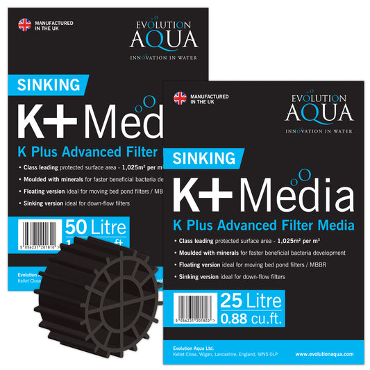 Evolution Aqua K+ Sinking Media