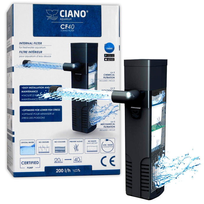 Ciano filtre interne CF20 - JMT Alimentation Animale