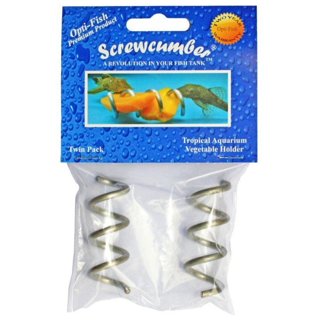 Optifish Screwcumber (Twin Pack)