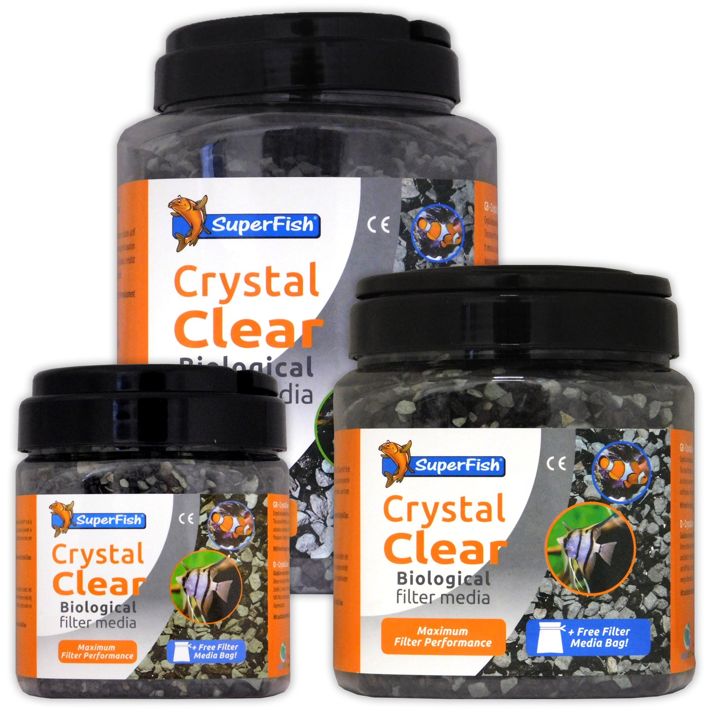 Superfish Crystal Clear Media