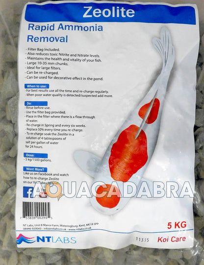 NT Labs Zeolite 5Kg Rapid Ammonia Removal 