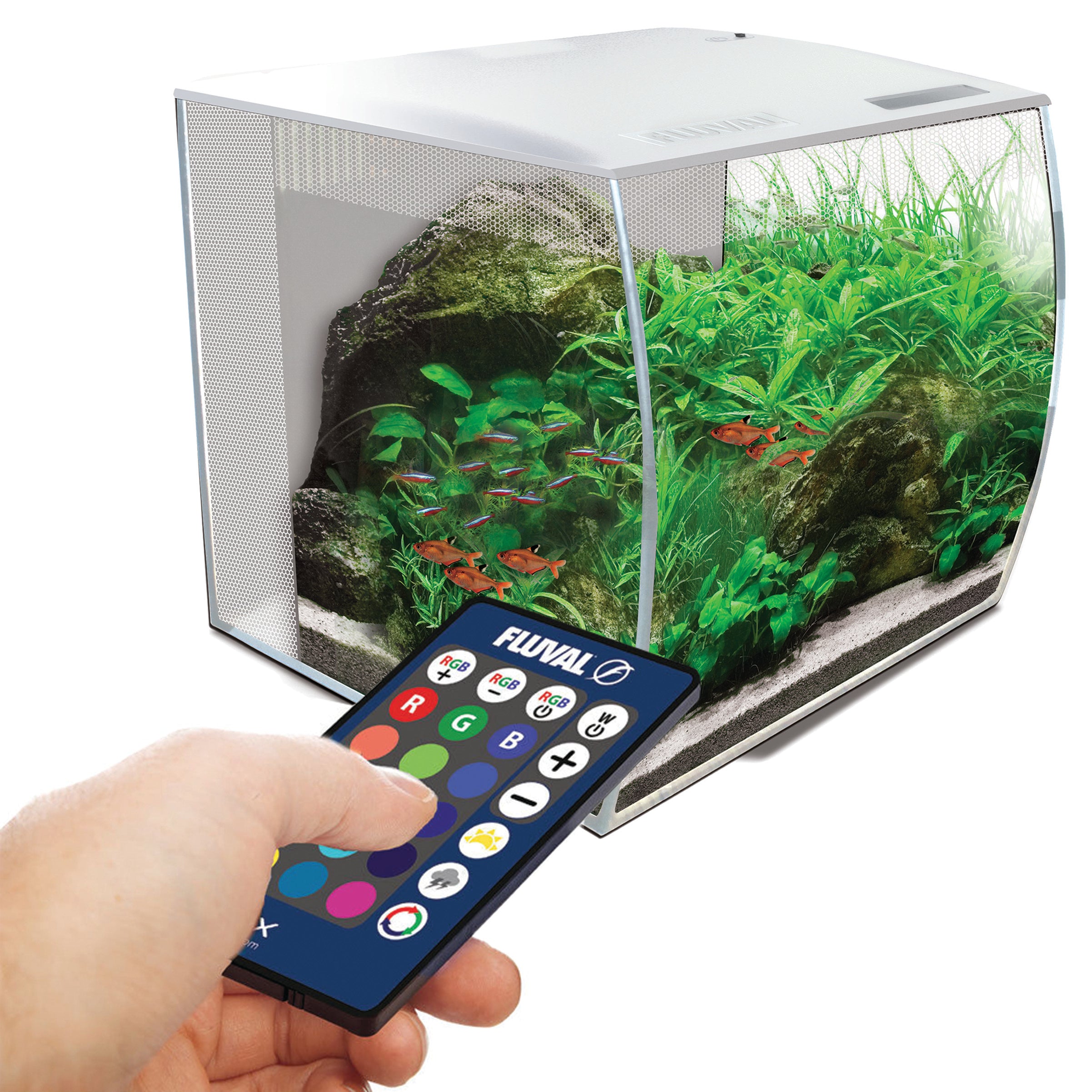 Fluval Flex 60 deals Liter in Weiß