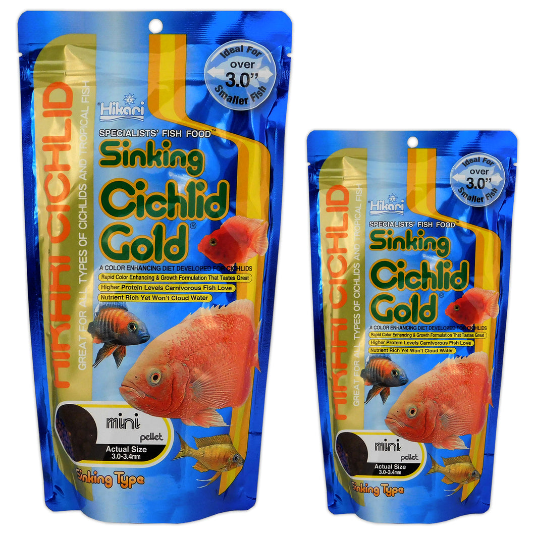 Hikari Cichlid Gold Sinking Mini Pellets