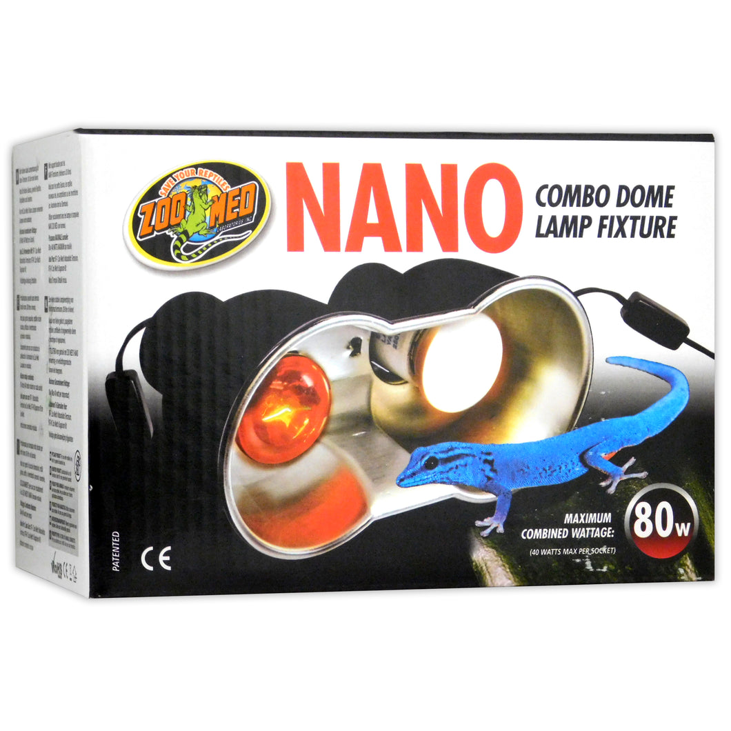 Zoo Med NANO Combo Dome Lamp Fixture