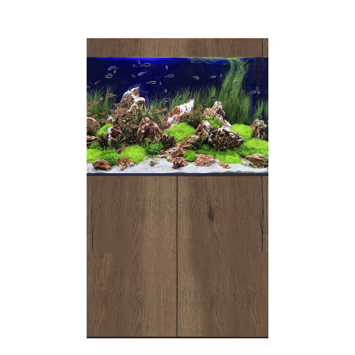 D-D Aqua-Pro Freshwater 900 Tank & Cabinet (Tobacco Oak)