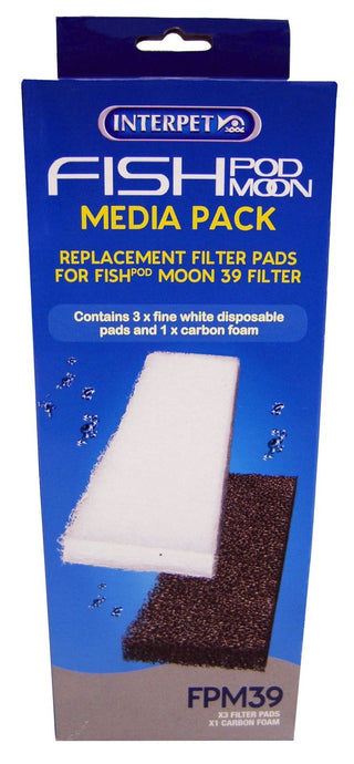 Interpet Fish Pod Box Moon Filter Media Set - 0393