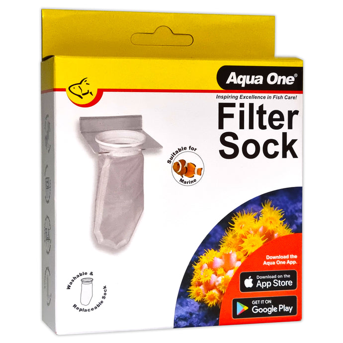 Aqua One Filter Sock Round 200 Micron