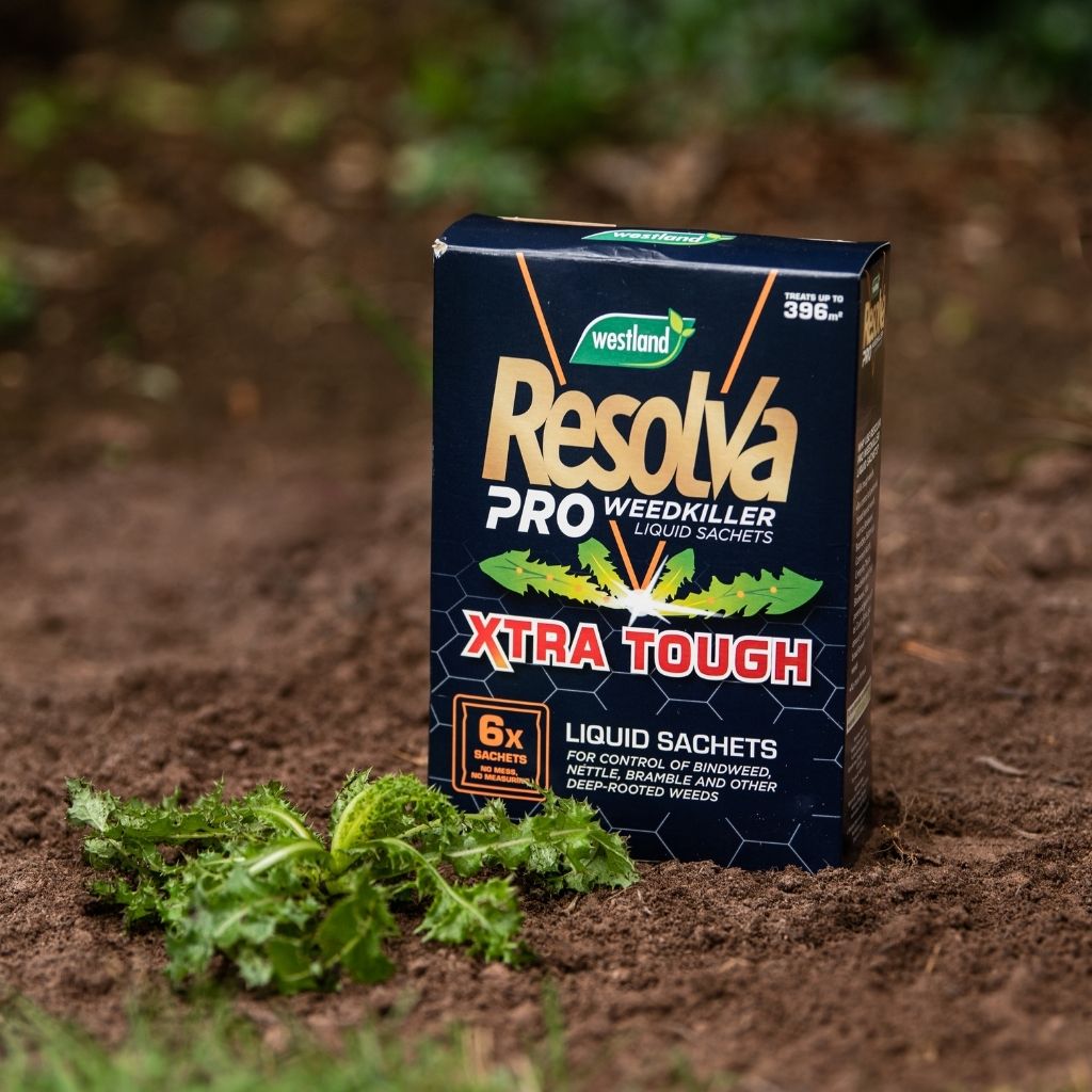 Resolva Pro Weedkiller Liquid Sachets Xtra Tough 6 x 100ml 