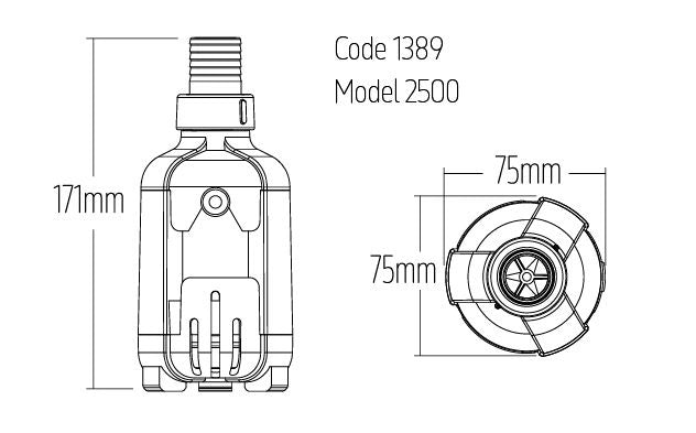 TMC Reef Pump Compact 2500