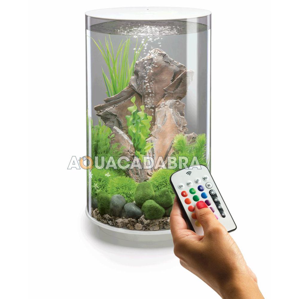 biOrb Tube 30L MCR LED Aquarium | Black/White