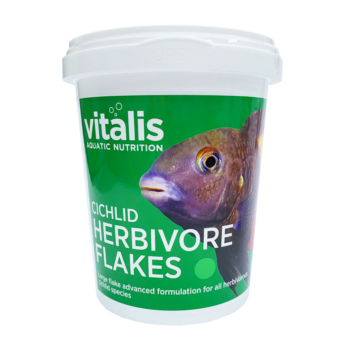 Vitalis Cichlid Herbivore Flakes