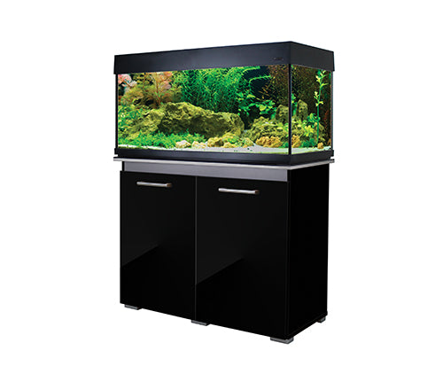 Aqua One AquaVogue 170 Aquarium & Cabinet - Gloss Black