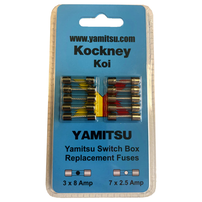 Kockney Koi 10 Fuse Pack (3x 8Amp, 7x 2.5Amp)