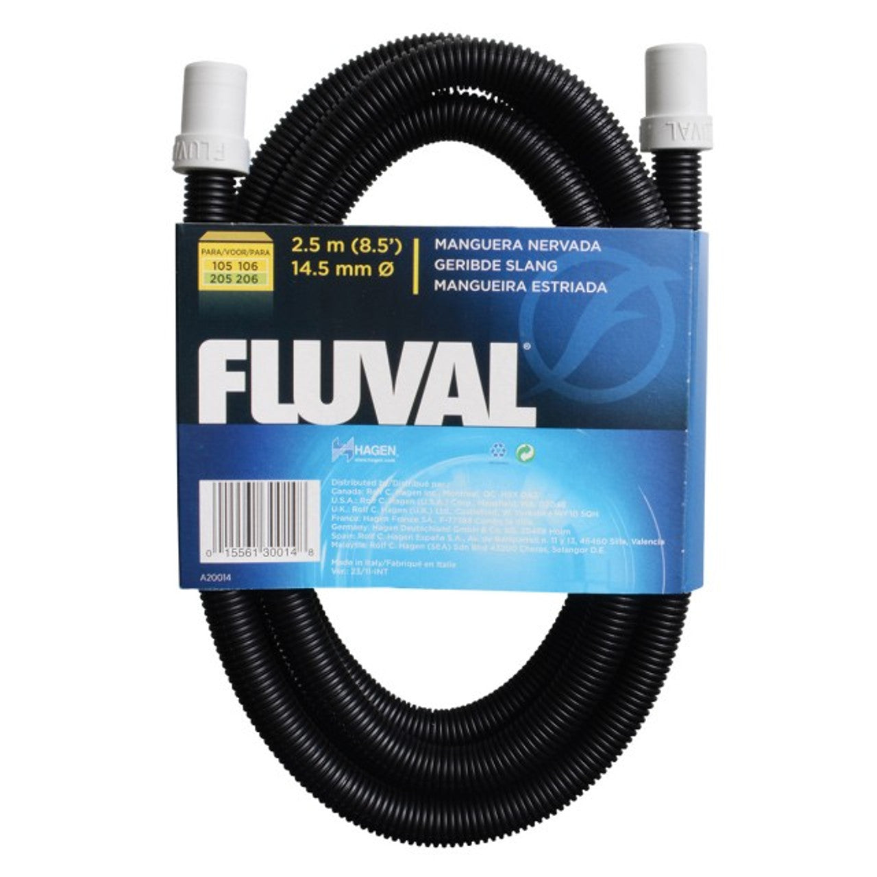 Fluval Ribbed Hosing 2.5m (106/107 206/207) - A20014