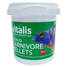 Vitalis Cichlid Carnivore Pellets - 1mm Pellets