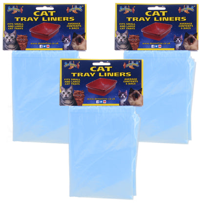 Lazy Bones Cat Tray Liners 6 Pack