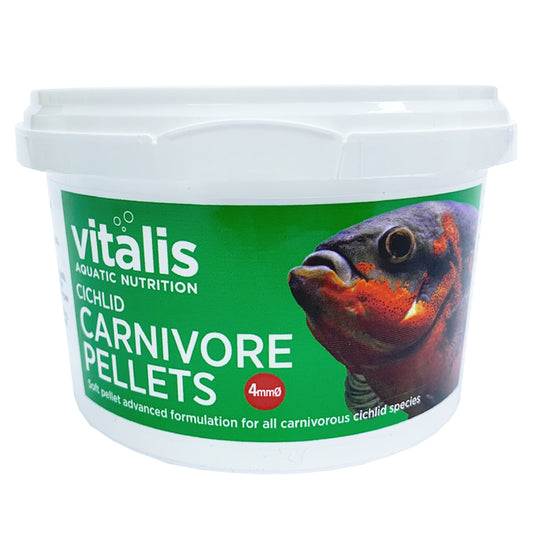 Vitalis Cichlid Carnivore Pellets - 4mm Pellets